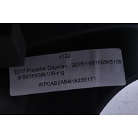 2014 - 2023 Porsche Cayman 981 718 Seat Belt Trim Left - 98155545104 OEM