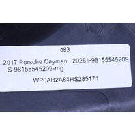 2014 - 2023 Porsche Cayman 981 718 Seat Belt Trim Right - 98155545209 OEM