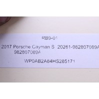 2017 Porsche Cayman 718 Rear Bumper Reinforcement 718807089A OEM