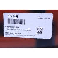 2017 2018 2019 2020 2021 Porsche Cayman 718 Rear Spoiler Wing SEE NOTE 718827677E OEM