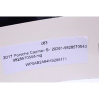 2017 2018 Porsche Boxster Cayman 718 Steering Column Speedometer Trim OEM