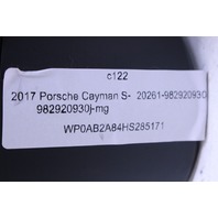 2017-2019 Porsche Cayman Speedometer Instrument Cluster OEM