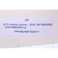 2012-2019 Porsche 911 Boxster Cayman 718 Dash End Cap Left OEM