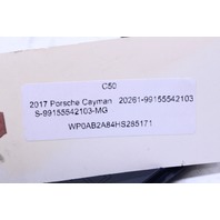 2012-2019 Porsche 911 Boxster Cayman Fuse Box Cover Left - 99155542103 OEM