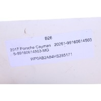 2012-2017 Porsche 911 Boxster Cayman Yaw Turn Rate ABS Sensor - 99160614503 OEM