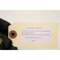2012-2023 Porsche 911 Boxster Cayman Right Passenger Door Airbag OEM