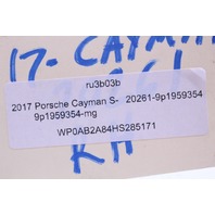 2017 Porsche Cayman S Air Bag Impact Sensor 9p1959354 OEM