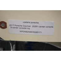 2017 2018 Porsche Boxster Cayman 718 Center Console Assembly