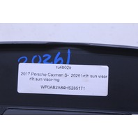 2013-2022 Porsche Boxster 981 718 Sun Visor Right OEM