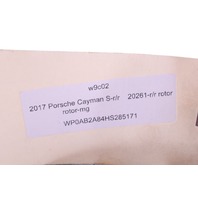 2013-2022 Porsche Boxster Cayman Rear Brake Disc Rotor - 98735240101 OEM