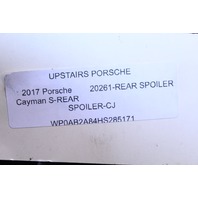 2017 2018 Porsche 718 Boxster Cayman 718 Rear Spoiler OEM
