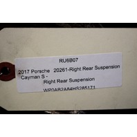 Porsche Boxster Cayman 718 Strut Shock Spindle Knuckle PASM Right Rear