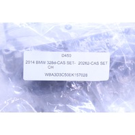 2014 BMW 328D Immobilizer ECU 8579511 DME Cas Ignition Key Set - CAS SET OEM