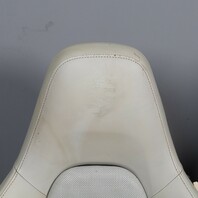 2014-2016 Porsche 911 991 Front Sport Seats Pair Right Left Grey OEM Used Worn
