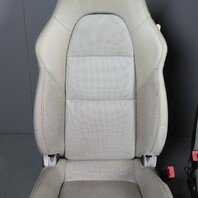 2014-2016 Porsche 911 991 Front Sport Seats Pair Right Left Grey OEM Used Worn