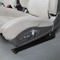 2014-2016 Porsche 911 991 Front Sport Seats Pair Right Left Grey OEM Used Worn