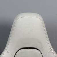 2014-2016 Porsche 911 991 Front Sport Seats Pair Right Left Grey OEM Used Worn