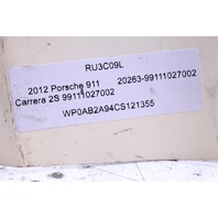 2012 Porsche 911 991 Air Cleaner Box Pipe Tube Duct 99111027002 OEM
