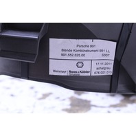 2012-2019 Porsche 911 991 Speedo Speedometer Cover Trim Bezel - 99155252500 OEM