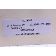 2012-2019 Porsche 911 991 Center Post B Pillar Molding Right Black OEM