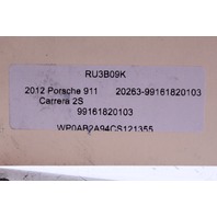 2012-2016 Porsche 911 Boxster Cayman Airbag Computer 99161820103 OEM