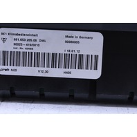 2012 Porsche 911 991 Climate Temperature Control Panel OEM