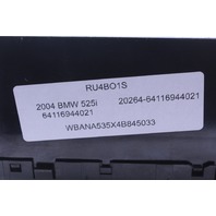 BMW Climate Temperature Control Panel OEM