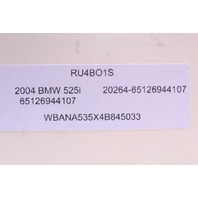 2004 BMW 525i CD Disc Player Changer 6944107 OEM