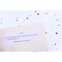 2012 2013 2014 2015 BMW 640i 650i Gran Coupe Sun Visor Right OEM