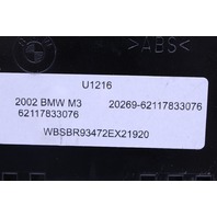 2002 BMW M3 Speedometer Instrument Cluster OEM