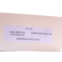 2001-2003 BMW 325i 330i Tail Light Bulb Socket Right - 63218383100 OEM