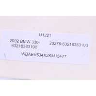 2002-2005 BMW 325i 330i Tail Light Bulb Socket Right OEM