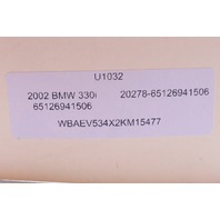 2002 BMW 330i AM FM Radio Audio CD Player 6941506 OEM