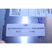 2011 BMW X3 AM FM Sirius Satellite Radio Receiver 9258939 OEM