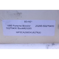 1999 Porsche Boxster Throttle Body Boot Resonance Tube OEM