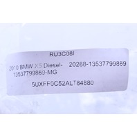 2010 BMW X5 Diesel Overflow Oil Line 13537799869 OEM