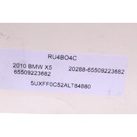 2010 BMW X5 X5M Central Information Info Display Monitor Screen OEM