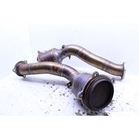 2012 2013 2014 Porsche Cayenne 4.8 Exhaust Header Downpipe Cargraphic 200 Cell OEM