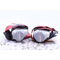 2012 2013 2014 2015 Porsche Cayenne Rear Seat Belt Pair Red Stock#20289 OEM