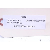 2011-2017 BMW X3 Front Rear Door Speaker Mid-Range - 65139209184 OEM