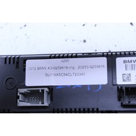 2011-2014 BMW X3 Climate Temperature Control Panel 64119259616 OEM