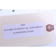 2012 BMW X3 Push Start Stop Ignition Switch Button - 61319263431 OEM