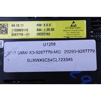 2011-2017 BMW X3 Dome Map Reading Light Sunroof Switch - 61319232055 OEM