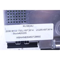 2006 BMW 750Li E66 AM FM Audio Radio CD Player Phone Unit 6973614 Stock#20295 OEM