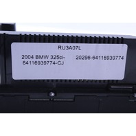 BMW Climate Temperature Control Panel OEM