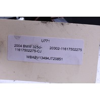 2001 2004 BMW 325ci 330i Intake Manifold DISA Adjuster Valve Unit 7502275 OEM