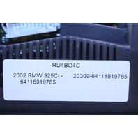 2002 2003 BMW 325i 330i Climate Temperature Control Panel OEM