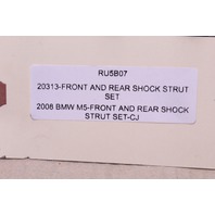 2006-2010 BMW M5 Front and Rear Strut Shock Set Stock#20313a OEM
