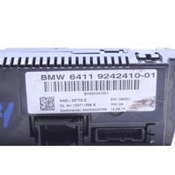 BMW Climate Temperature Control Panel OEM