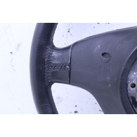 2001 2002 2003 BMW X5 Steering Wheel Wood Trim 3 Spoke Worn Bad